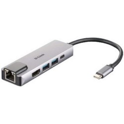 DOCK HUB USB D-LINK 5 EN 1...