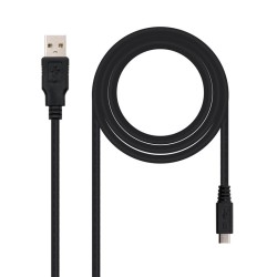 CABLE USB AM/MICRO B/M 1.8M...